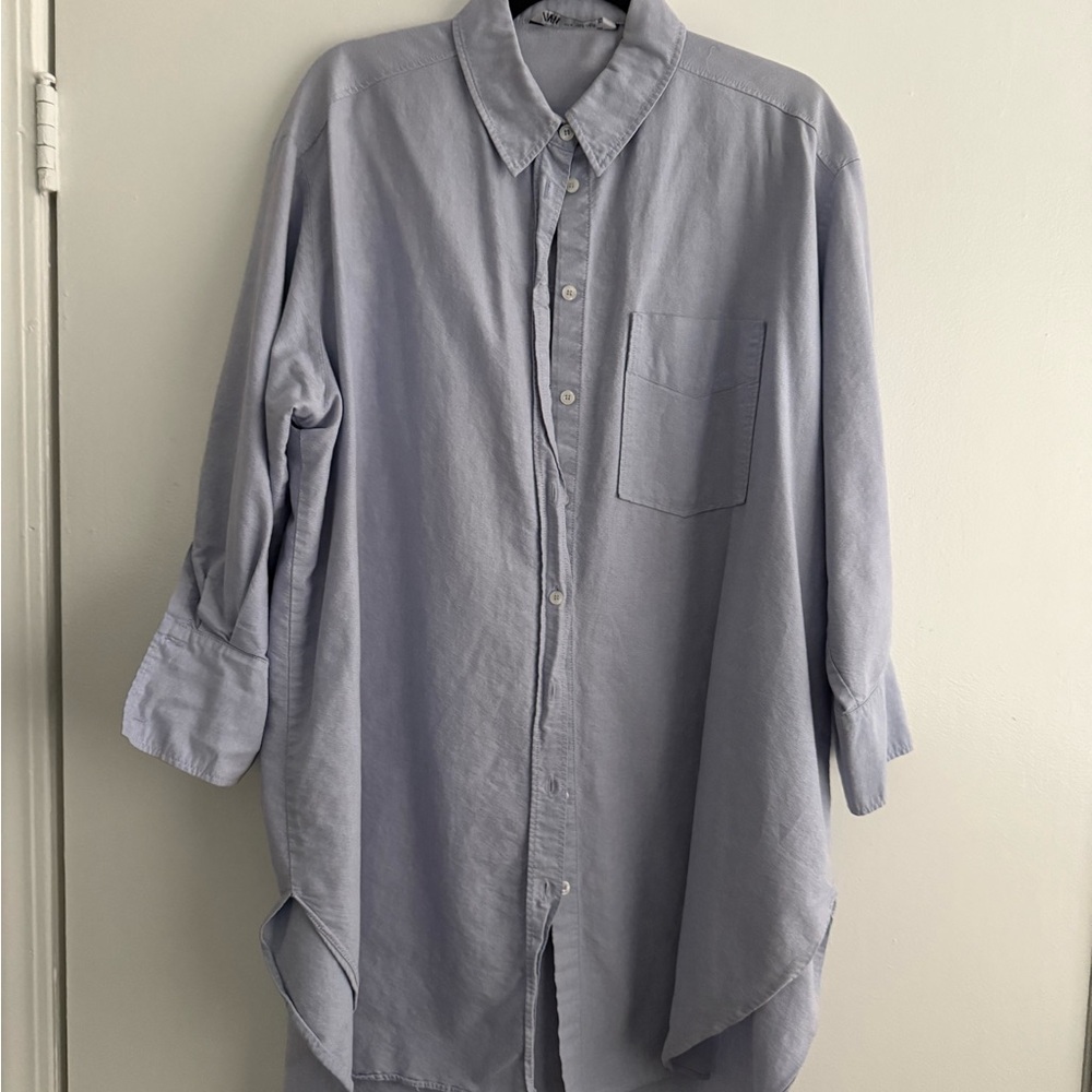 Men's Light Blue Casual Shirt